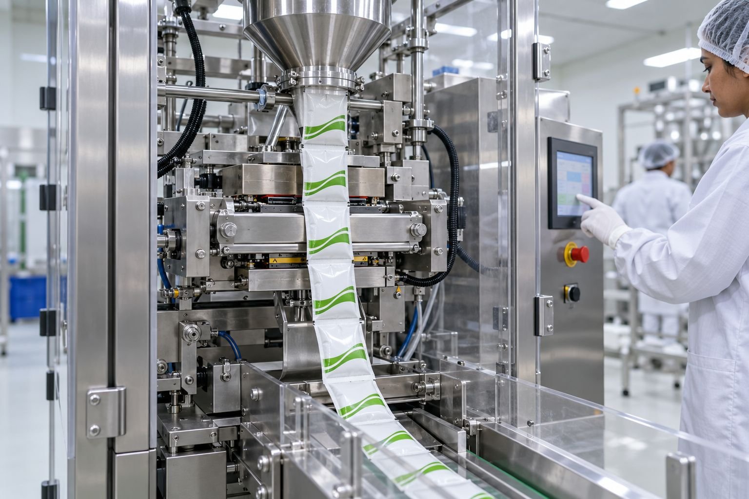 Sachets production line