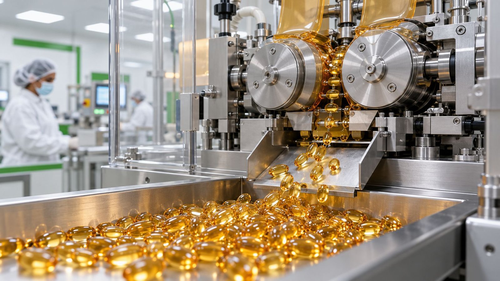 Softgels production line